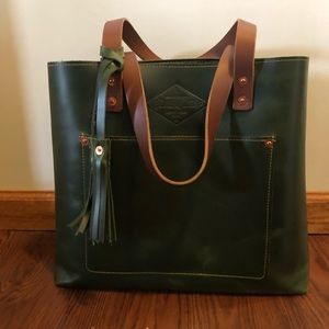 All Leather Tote Bag